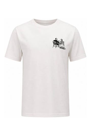 Vans T-shirt in maat XS Wit, Kleding | Heren, Verzenden, Zo goed als nieuw, Wit, Vans