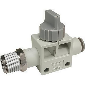 SMC 2/2-Weg Vingerbediend Pneumatisch Ventiel 8mm Insteek -, Verzenden, Nieuw