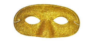 Oogmasker Goud met glitters, Ophalen of Verzenden, Nieuw