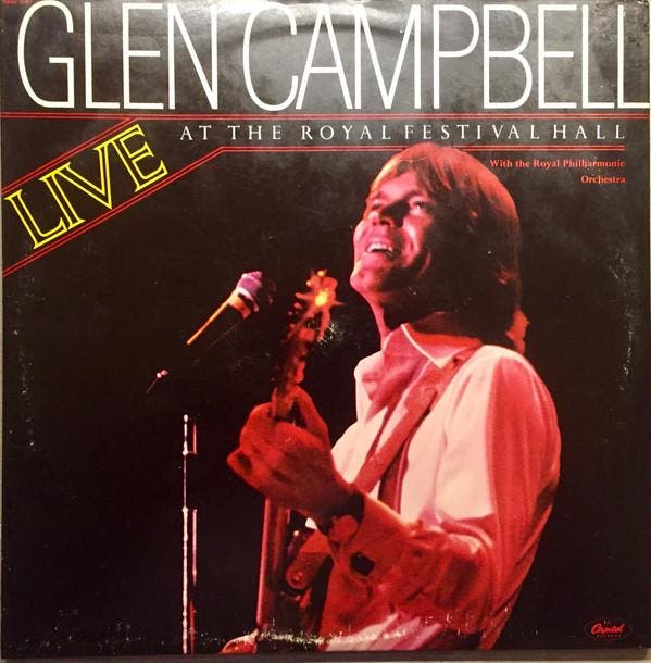 Glen Campbell With The Royal Philharmonic Orchestra - Live A, Cd's en Dvd's, Vinyl | Pop, Gebruikt, Ophalen of Verzenden