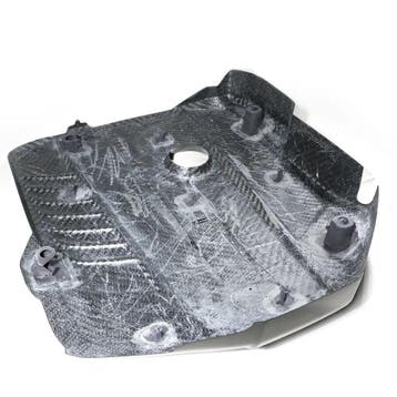 Dit betreft een Toyota Supra A90 carbon motor cover plaat, Auto diversen, Verzenden