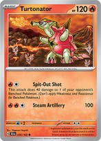 Turtonator 035/162 reverse holo Temporal forces, Ophalen of Verzenden, Nieuw, Losse kaart, Foil