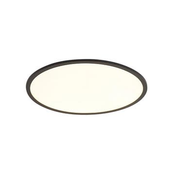 Smart LED paneel zwart 60cm incl. LED dim to warm met, Huis en Inrichting, Lampen | Plafondlampen, Verzenden, Nieuw, Kunststof
