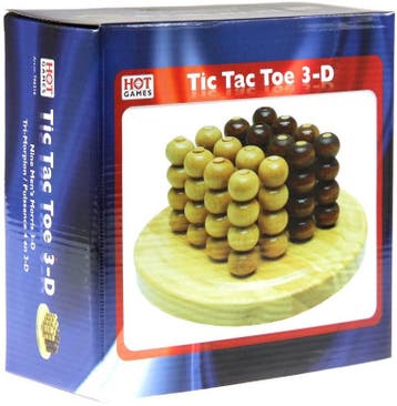 Tic Tac Toe 3D | HOT Games - Gezelschapsspellen, Hobby en Vrije tijd, Gezelschapsspellen | Bordspellen, Verzenden, Nieuw