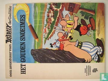Asterix - Het gouden snoeimes - 1967, Boeken, Eén stripboek, Verzenden, Zo goed als nieuw, Goscinny, René.