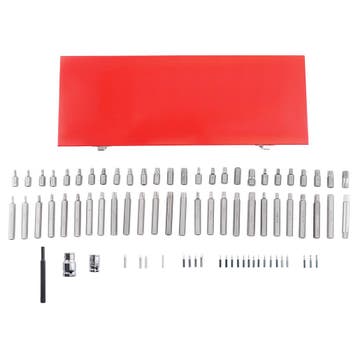 54 in 1 Star Bits T20-T55 Hex H4-H12 30mm 75mm Profession..., Verzenden, Nieuw