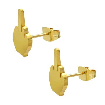 Fako Bijoux - Oorbellen - Steker - Stainless Steel -, Verzenden, Nieuw