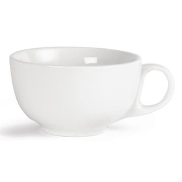 Cappuccinokop en schotel (12 stuks), Ophalen of Verzenden