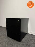 Ladeblok Basic - 54x42x58cm - Zwart- 3 laden, Werkplek, Ophalen of Verzenden, Gebruikt, Kast