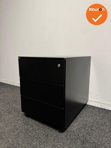 Ladeblok Basic - 54x42x58cm - Zwart- 3 laden, Zakelijke goederen, Werkplek, Ophalen of Verzenden, Gebruikt, Kast