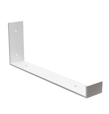 Plankdrager 103x210x40 mm wit staal, Verzenden, Nieuw