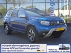 Dacia Duster 1.0 Tce 100pk Prestige LPG-G3 Clima Trekhaak NL, Auto's, Voorwielaandrijving, Stof, Blauw, Origineel Nederlands