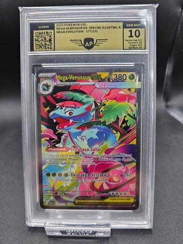 Pokémon - 1 Graded card - Mega-Venusaur 177/132 Foil, Full, Nieuw