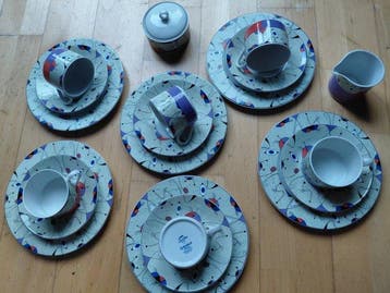 Eschenbach - Koffieservies voor 6 - Living Colours -