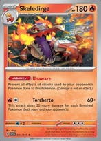 Skeledirge 031/191 holo surging sparks, Ophalen of Verzenden, Nieuw, Losse kaart, Foil
