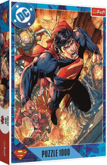 Superman in actie Puzzel (1000 stukjes) | Trefl - Puzzels, Verzenden, Nieuw