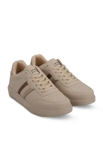 Beige sneakers dames | Slazenger Zipper | nieuw, Verzenden, Slazenger, Beige, Nieuw