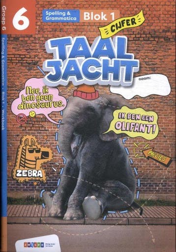 groep 6 blok1-2 spelling & grammatica / Taaljacht / werkboek, Boeken, Verzenden, Gelezen