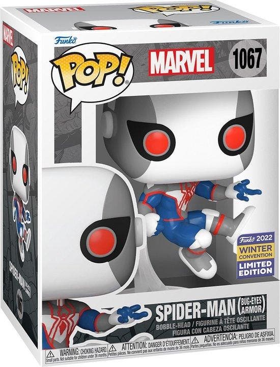 Funko Pop #1067 Marvels Spider-Man (Bug-Eyes Armor), Kinderen en Baby's, Speelgoed | Overig, Verzenden