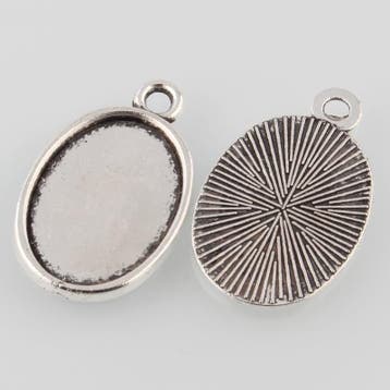 2 x Houder G: Camée of Cabochon houder connector tray 13..., Ophalen of Verzenden, Nieuw, Overige typen