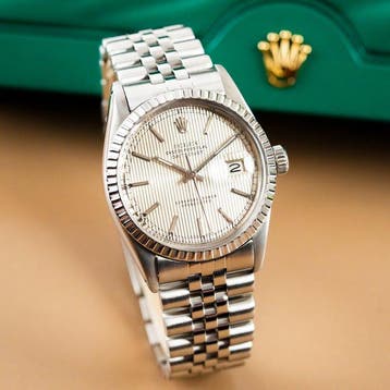 Rolex - Datejust 36 Silver Tapestry Dial - 16030 - Heren -, Nieuw