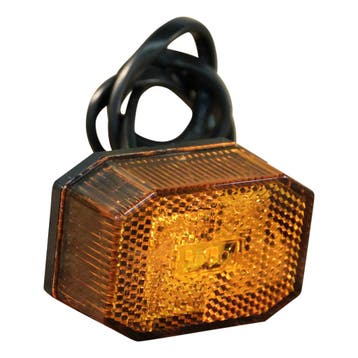 Aspöck Zijmarkeringslamp Flexipoint LED DC kabel 0,5m 12V, Ophalen of Verzenden, Nieuw