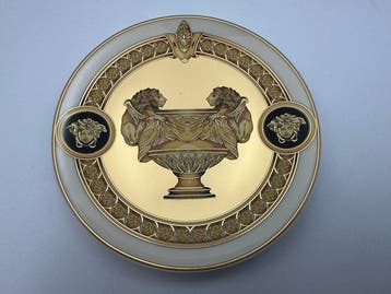 Rosenthal - Versace - Bord - Porselein - Medusa, Antiek en Kunst