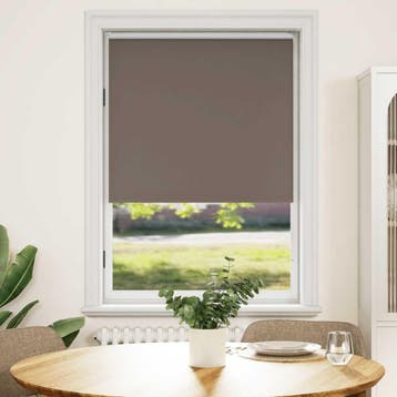 vidaXL Rolgordijn verduisterend 104,4 x 175 cm stofbreedte, Verzenden, Nieuw, Bruin