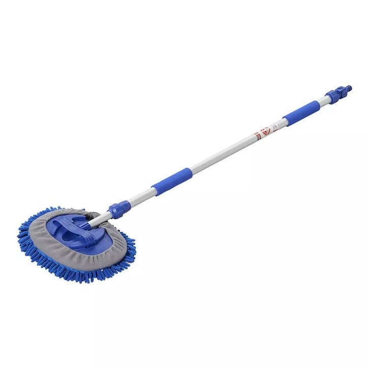 ProPlus Telescopische wasborstel - microvezel chenille -..., Caravans en Kamperen, Caravan accessoires, Nieuw, Ophalen of Verzenden