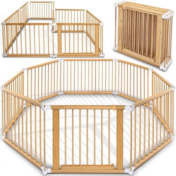 KIDUKU® XXL Babybox - Grondbox - Speelbox - Kinderbox - 7,2m, Verzenden, Zo goed als nieuw