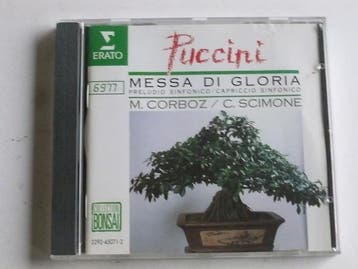 Puccini - Messa di Gloria / M. Corboz, C. Scimone, Ophalen of Verzenden, Zo goed als nieuw