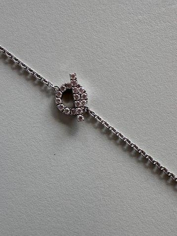 Hermès - Armband - 18 karaat Witgoud - 0.55ct. tw. Diamant, Sieraden, Tassen en Uiterlijk, Nieuw