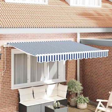 Luifeldoek 3,5x2m Gestreept | Tweedekansje | OP=OP, Tuin en Terras, Overige typen, Ophalen of Verzenden, Zo goed als nieuw, 150 tot 300 cm