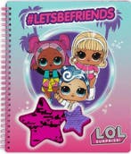 L.O.L. Surprise! Notitieboek A5 Meisjes Papier Roze/blauw, Boeken, Verzenden, Nieuw