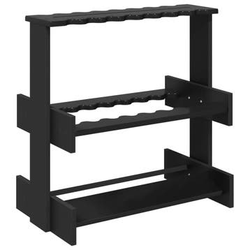 vidaXL Biljartkeu standaard Bewerkt hout 60 x 35 x 60 cm, Verzenden, Nieuw