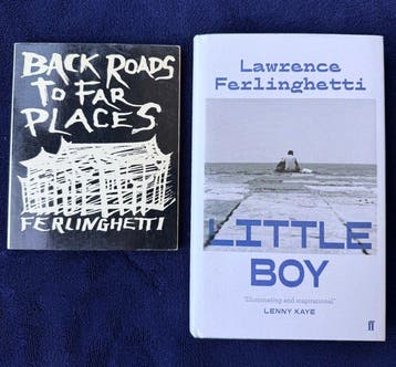 Lawrence Ferlinghetti - Back Roads to Far Places [Signed by