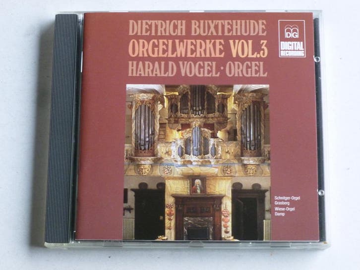 Buxtehude - Orgelwerke vol.3 / Harald Vogel, Cd's en Dvd's, Cd's | Klassiek, Zo goed als nieuw, Verzenden