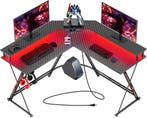 Gaming bureau - Gaming desk - Hoekbureau - 127x127 cm - Zwar, Verzenden, Zo goed als nieuw