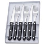 RÖR Solingen Steakmes – Gekarteld – Vorken – RVS –, Ophalen of Verzenden, Nieuw, Rvs of Chroom, Bestekset