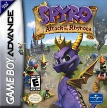 Spyro Attack of the Rhynocs - Gameboy Advance (Losse Cass..., Spelcomputers en Games, Games | Nintendo Game Boy, Ophalen of Verzenden