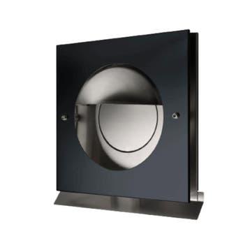 Design gevelkap PREMIUM LINE - KAPPA - Ø 125mm - ZWART, Verzenden, Nieuw