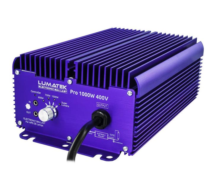 Lumatek Pro 1000W, 400V dimbare en regelbare ballast, Tuin en Terras, Kweekspullen, Ophalen of Verzenden