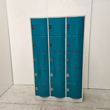 15-deurs CP lockerkast HUFTERPROOF - 195x116x48 cm, Ophalen of Verzenden, Nieuw