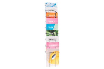 Draadfolderhouder Wand 9 Vaks A5 | Displaywinkel.nl, Verzenden, Nieuw in verpakking, Etalage