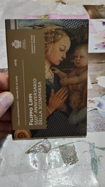 San Marino. 2 Euro 2019 Filippo Lippi (Zonder