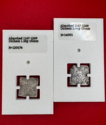 Al Andalus - Almohad Dirham AD 1147-1269 (2 coins) (Zonder