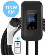 L6 PRO Laadpaal – Wallbox 3-fase | Type 2 | 6m Kabel | 11, Verzenden, Nieuw