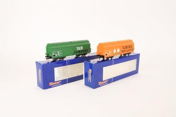 Roco H0 - Modeltrein goederenwagon (2) - VAM Compost/pot, Nieuw