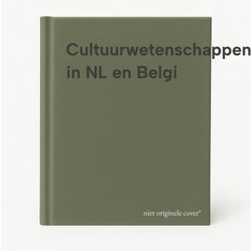 Cultuurwetenschappen in NL en Belgi 9789077503478, Verzenden, Zo goed als nieuw