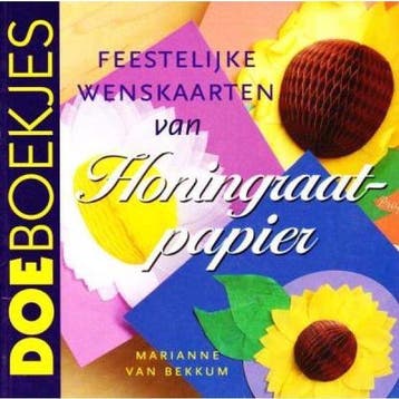Feestelijke wenskaarten van Honingraatpapier - van Bekkum, Verzenden, Gelezen